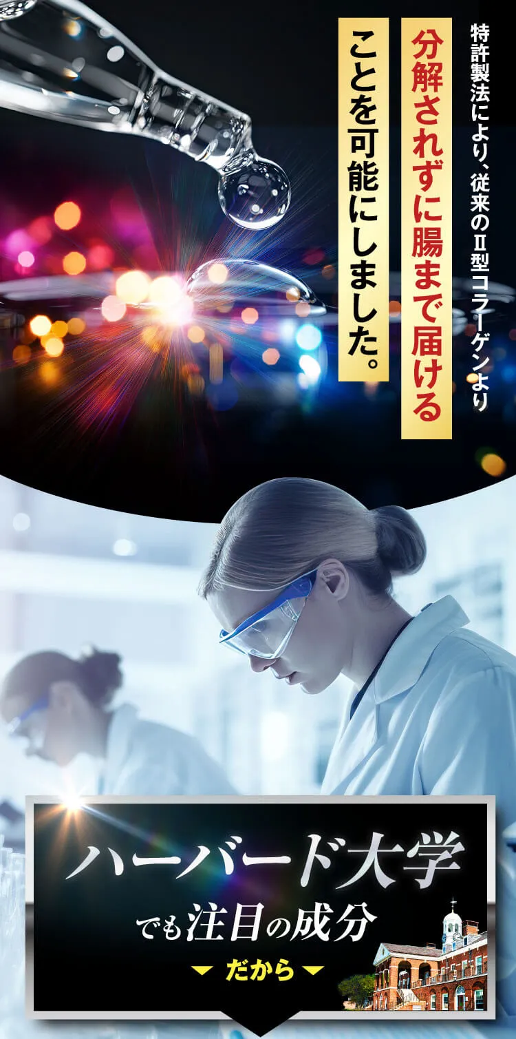 特許成分・ハーバード研究