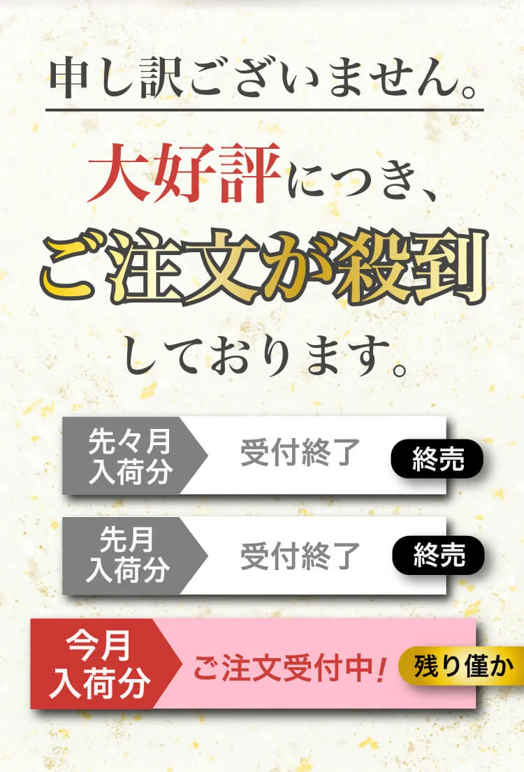 早期完売